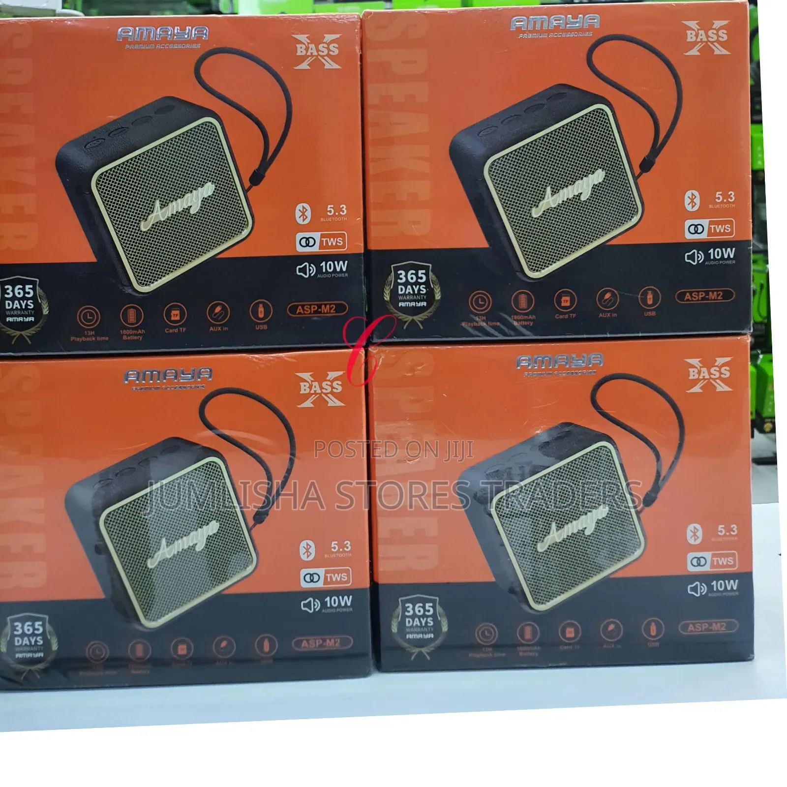 Amaya *Asp-M2 10w* 13hrs Playtime Bluetooth TWS Speaker