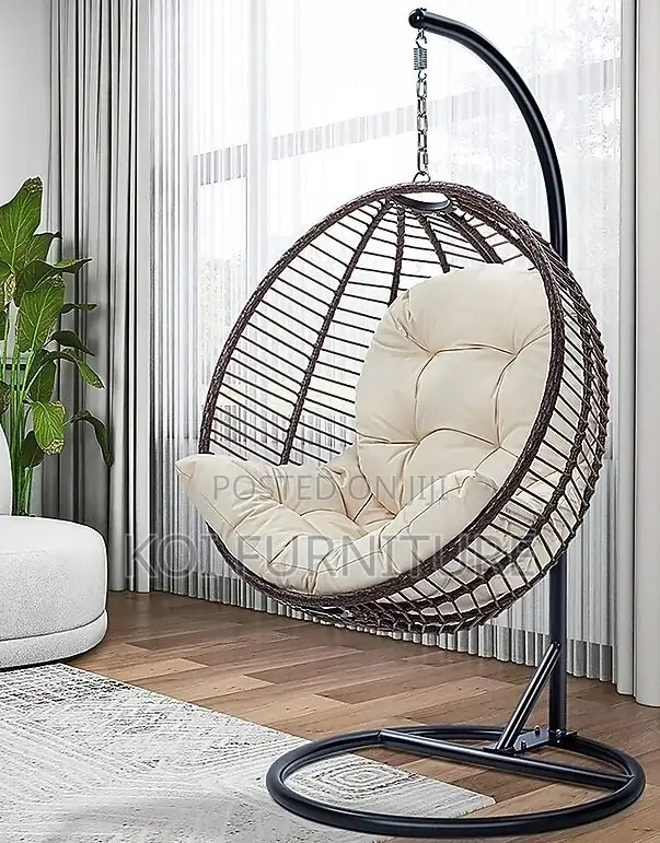 Home Chais; Balcony Hanging Rattan Made Easy Relaxing Hammock Seat