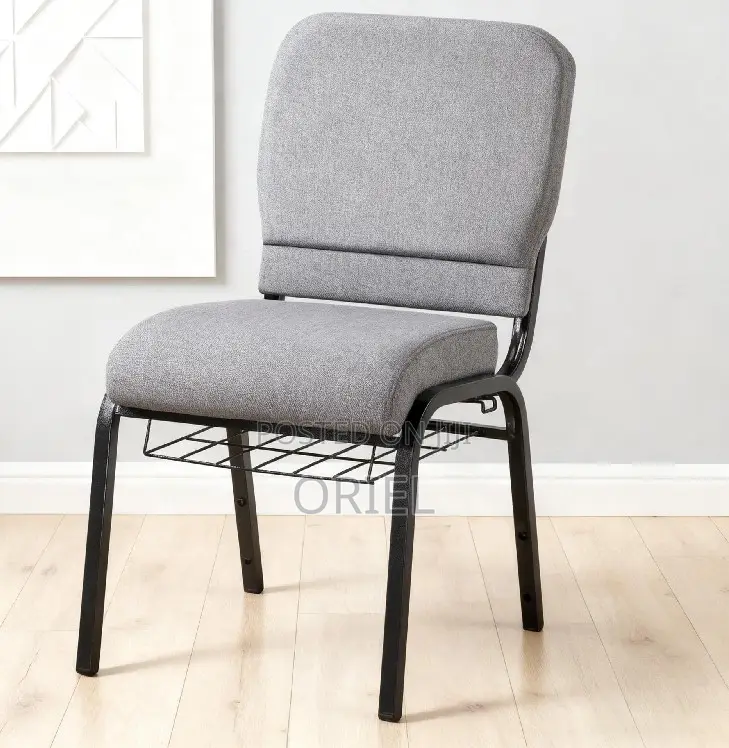 Office Banquet Chair : Gray Church/Auditorium Banquet Chair