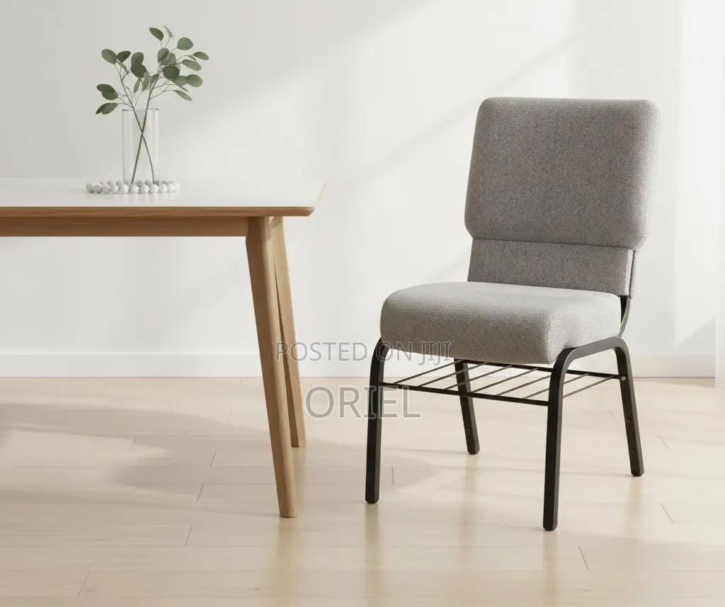 Office Banquet Chair : Gray Church/Auditorium Banquet Chair