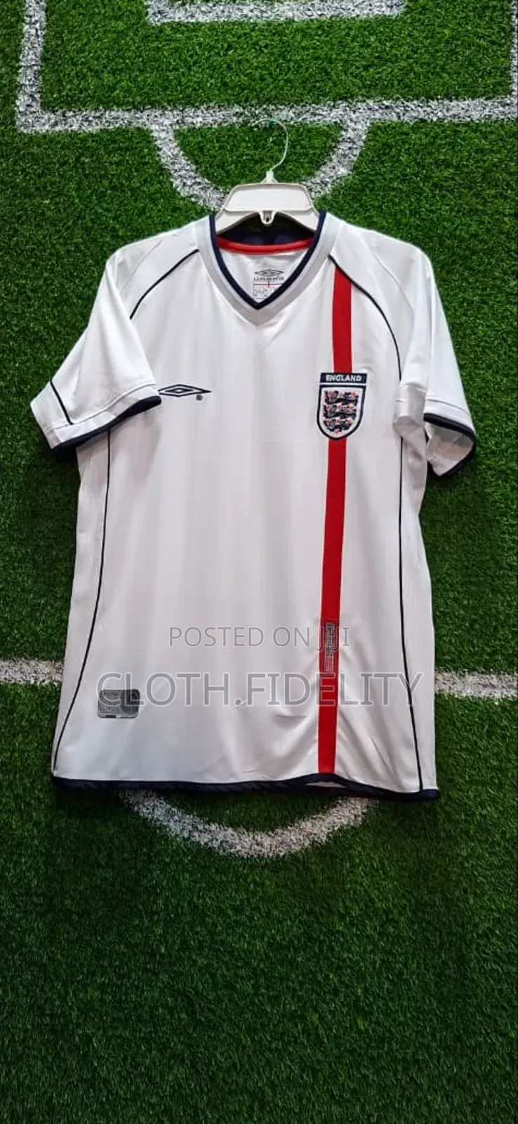 England Home 2002 Retro Jersey
