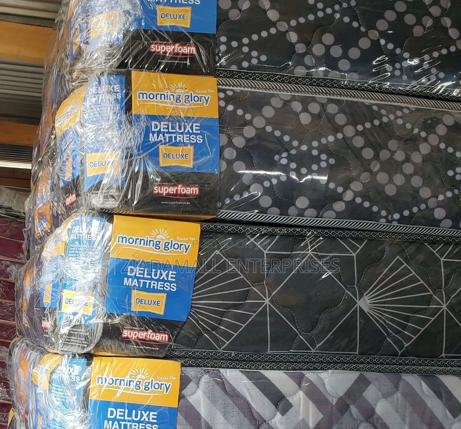 Morning Glory Quilted Mattress 8-Inch – Medium Density (3.5 by 6)