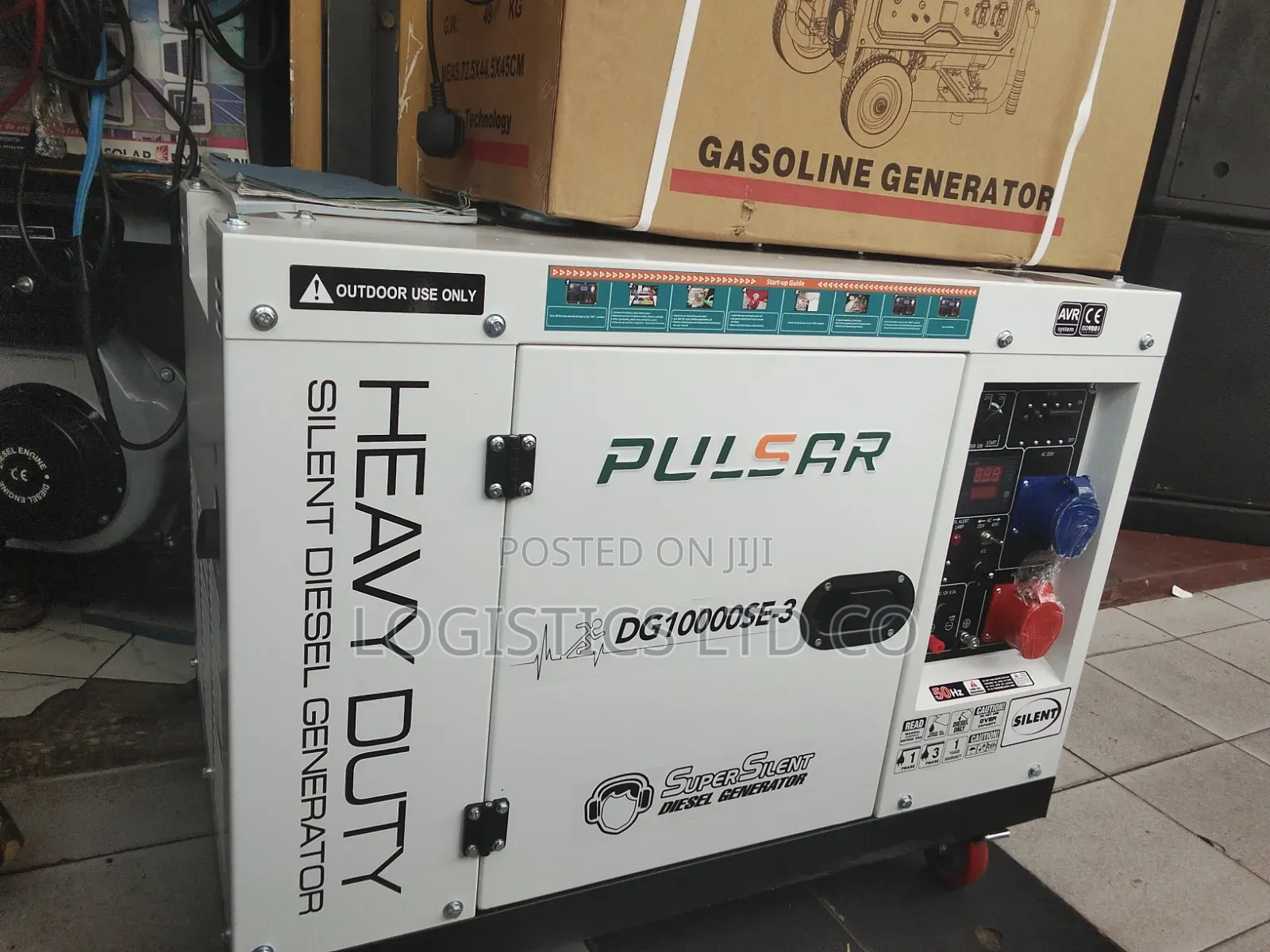 Silent Diesel Backup Generator 10kva Three Phase
