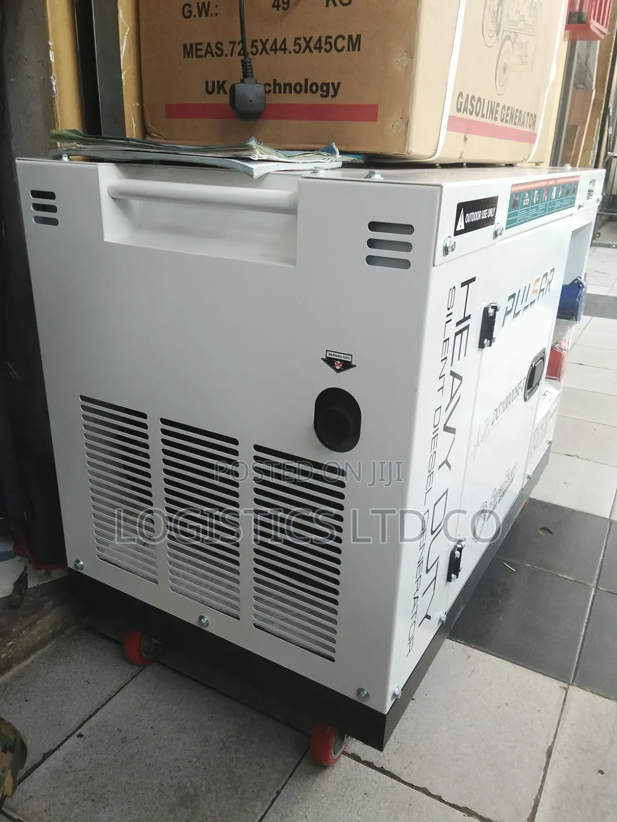 Silent Diesel Backup Generator 10kva Three Phase