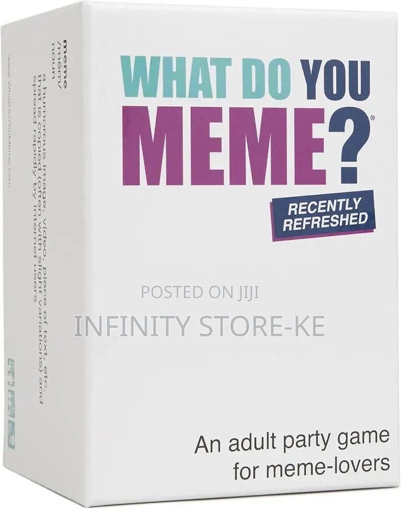 What Do You Meme* 
 Hilarious Party Game All About Memes