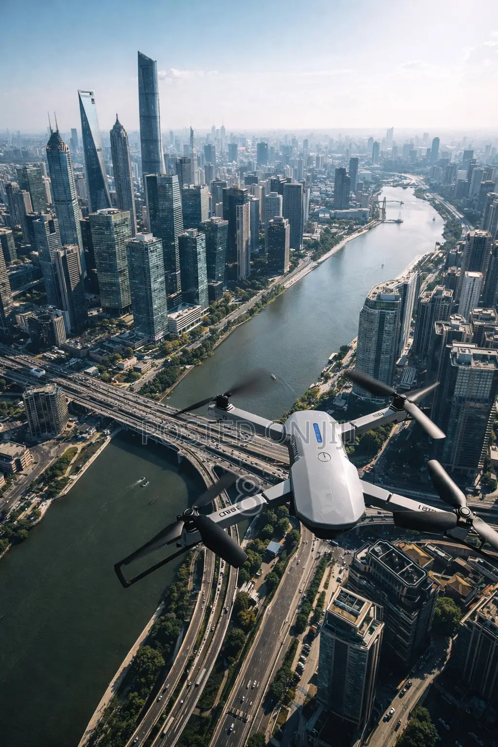 Durable Mini Foldable Drone With Stable Flight System