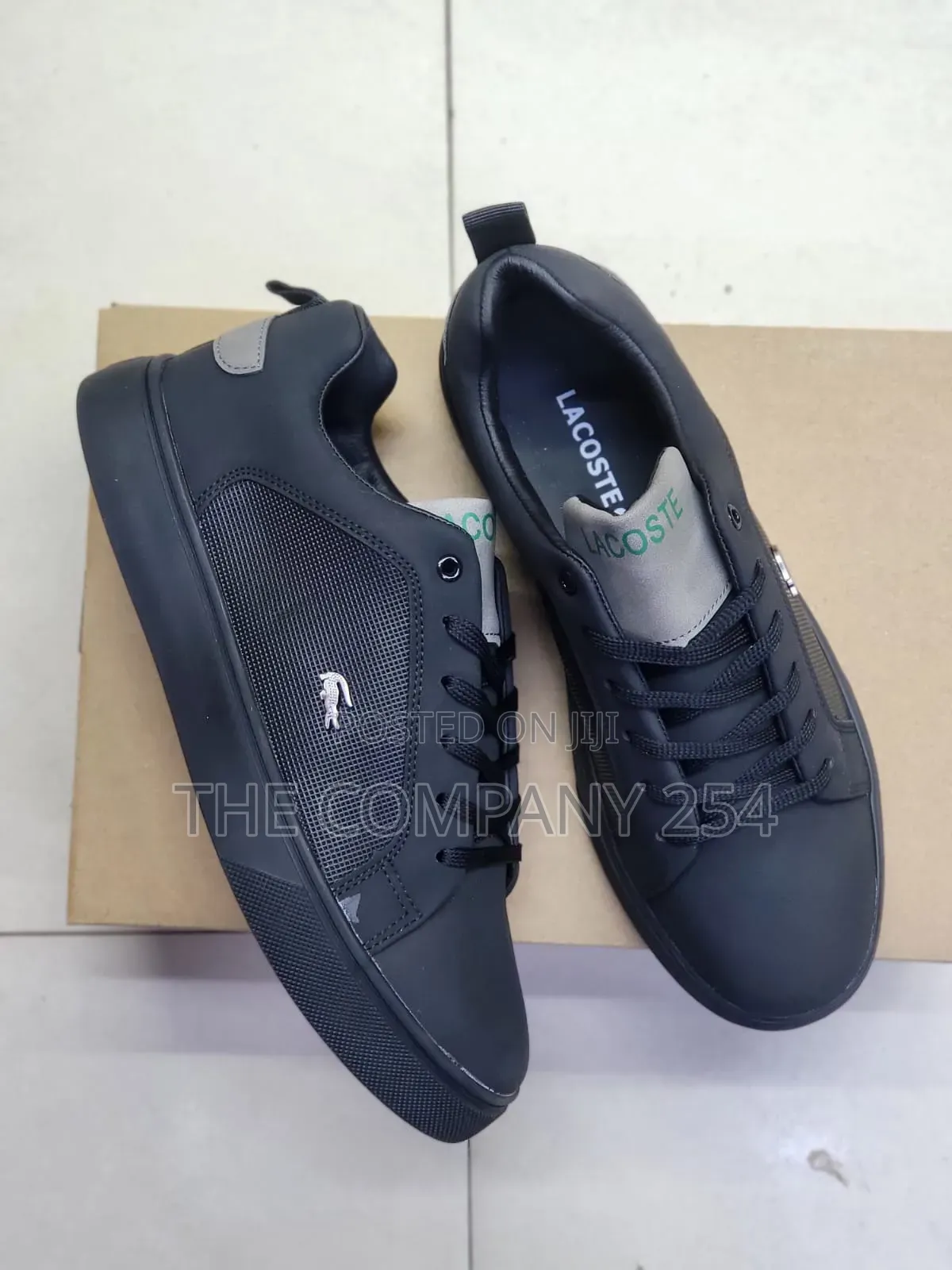 Quality Leather Casual Timberland Lacoste Casual Rubber Sole Shoes