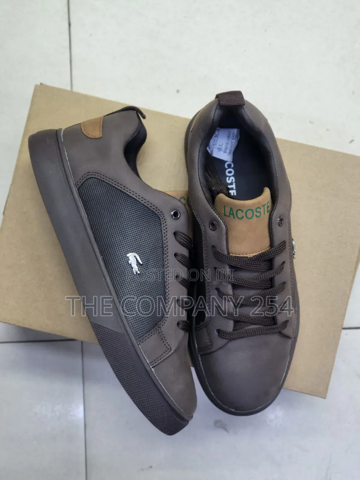 Quality Leather Casual Timberland Lacoste Casual Rubber Sole Shoes