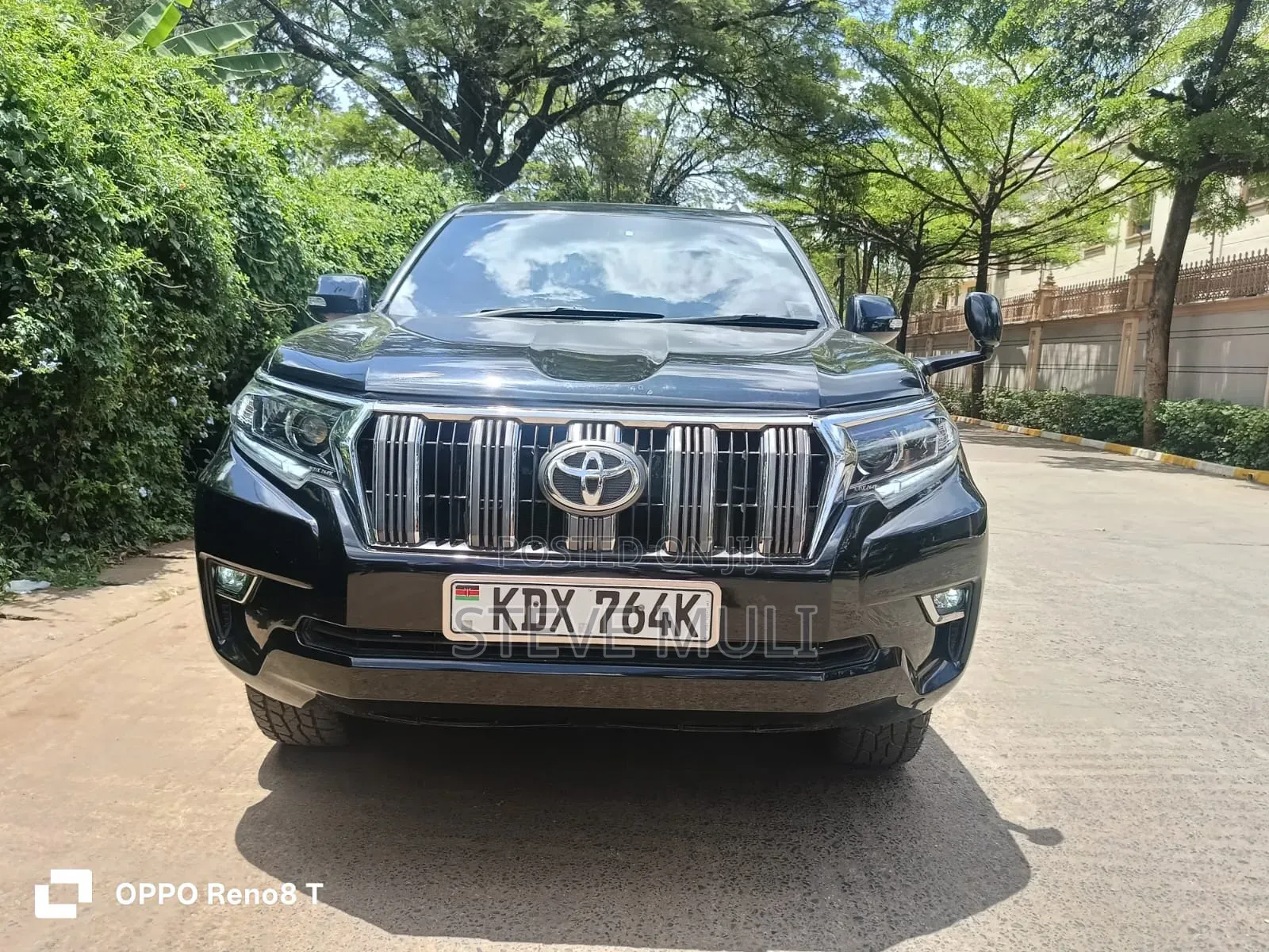Toyota Land Cruiser Prado 2015 Matt Black