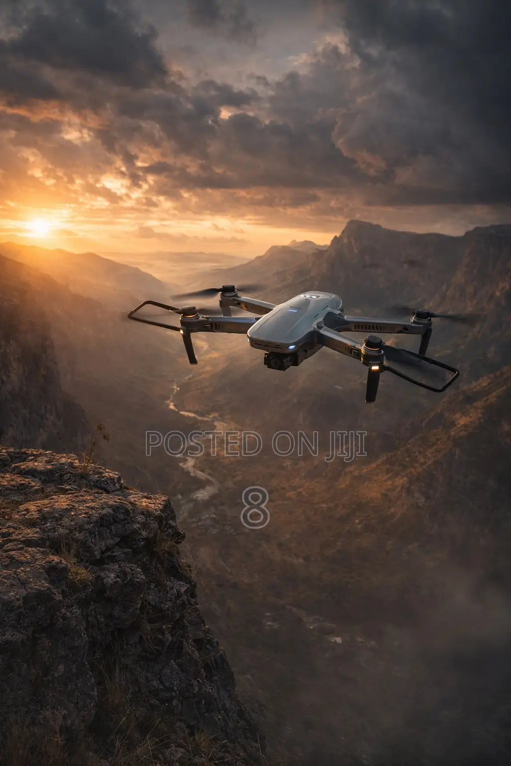 Compact Drone With Advanced Flight Features