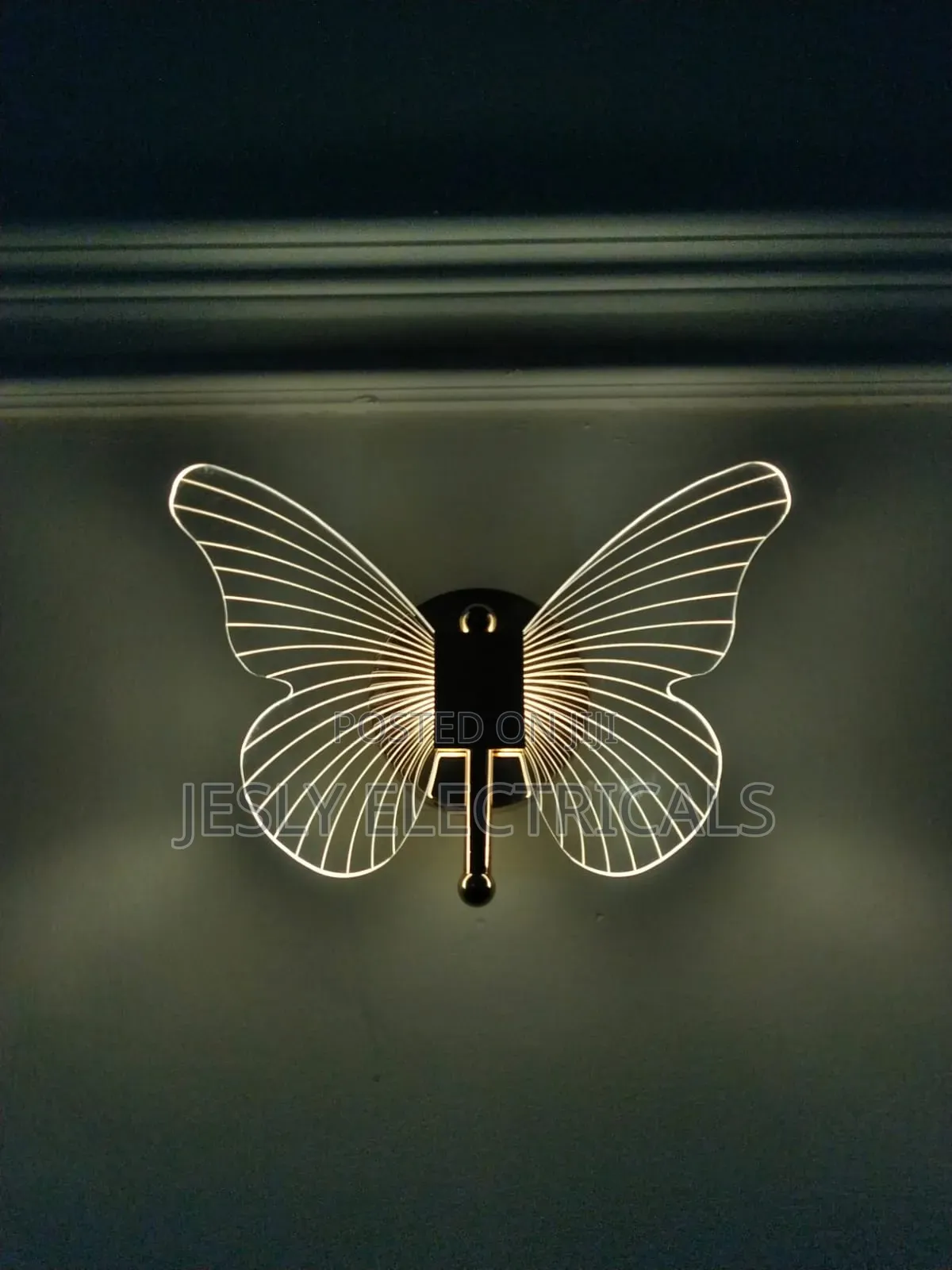 Modern Acrylic Butterfly Led Wall Sconce