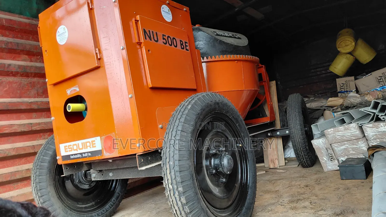 Commercial 500l Diesel Powered Concrete/Koroga Mixer Machine.