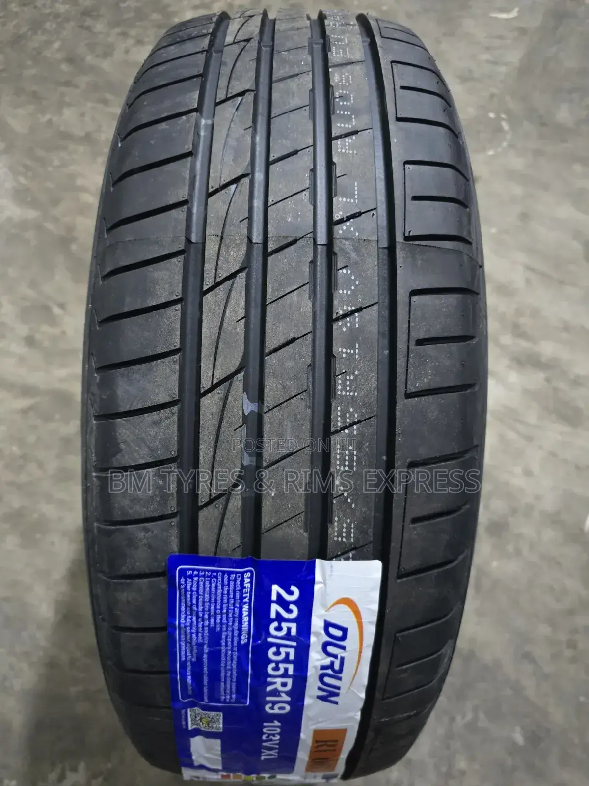 225 /55 R19 Durun Tyres (Highway)