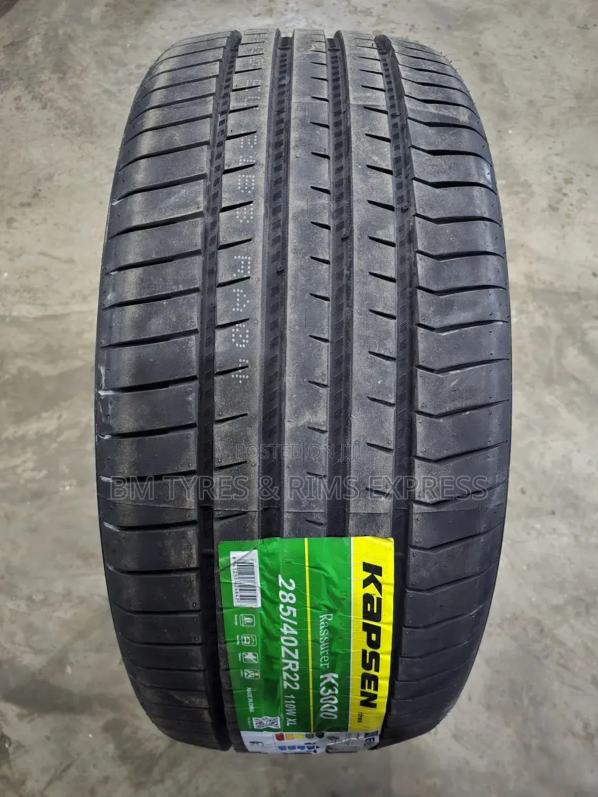 285 /40 R22 Kapsen Tyres (Highway)