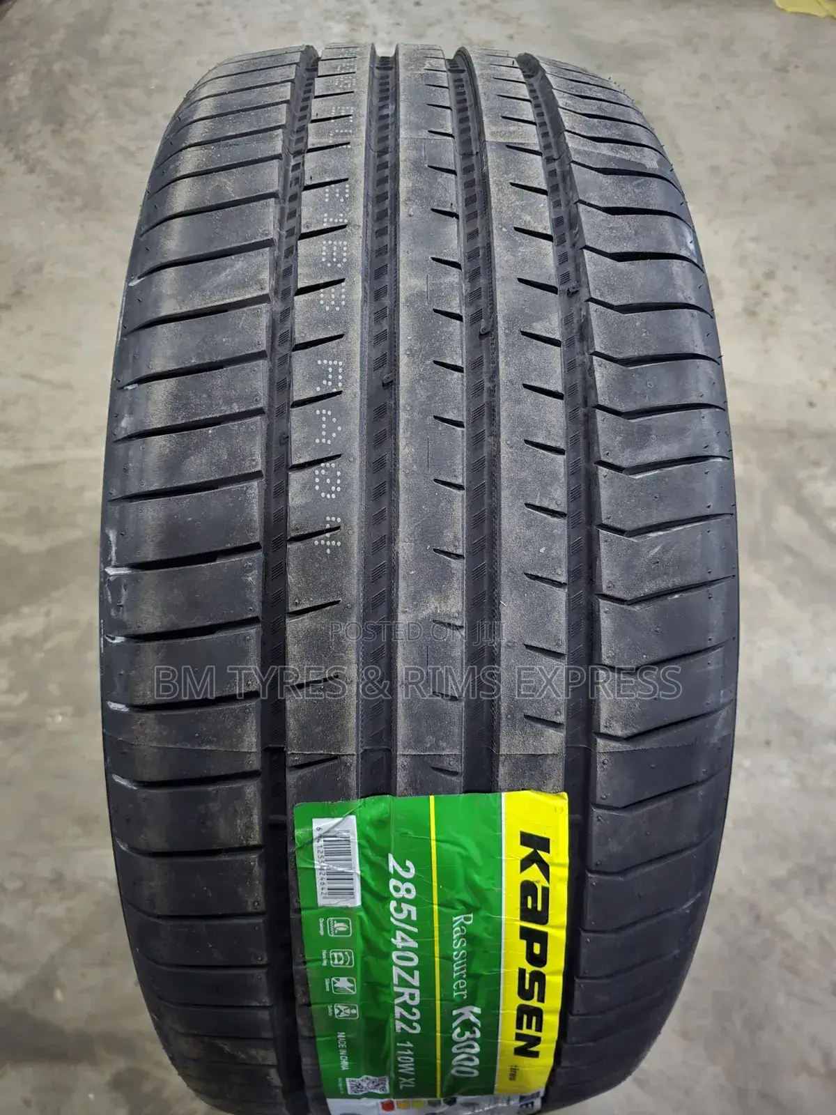 285 /40 R22 Kapsen Tyres (Highway)