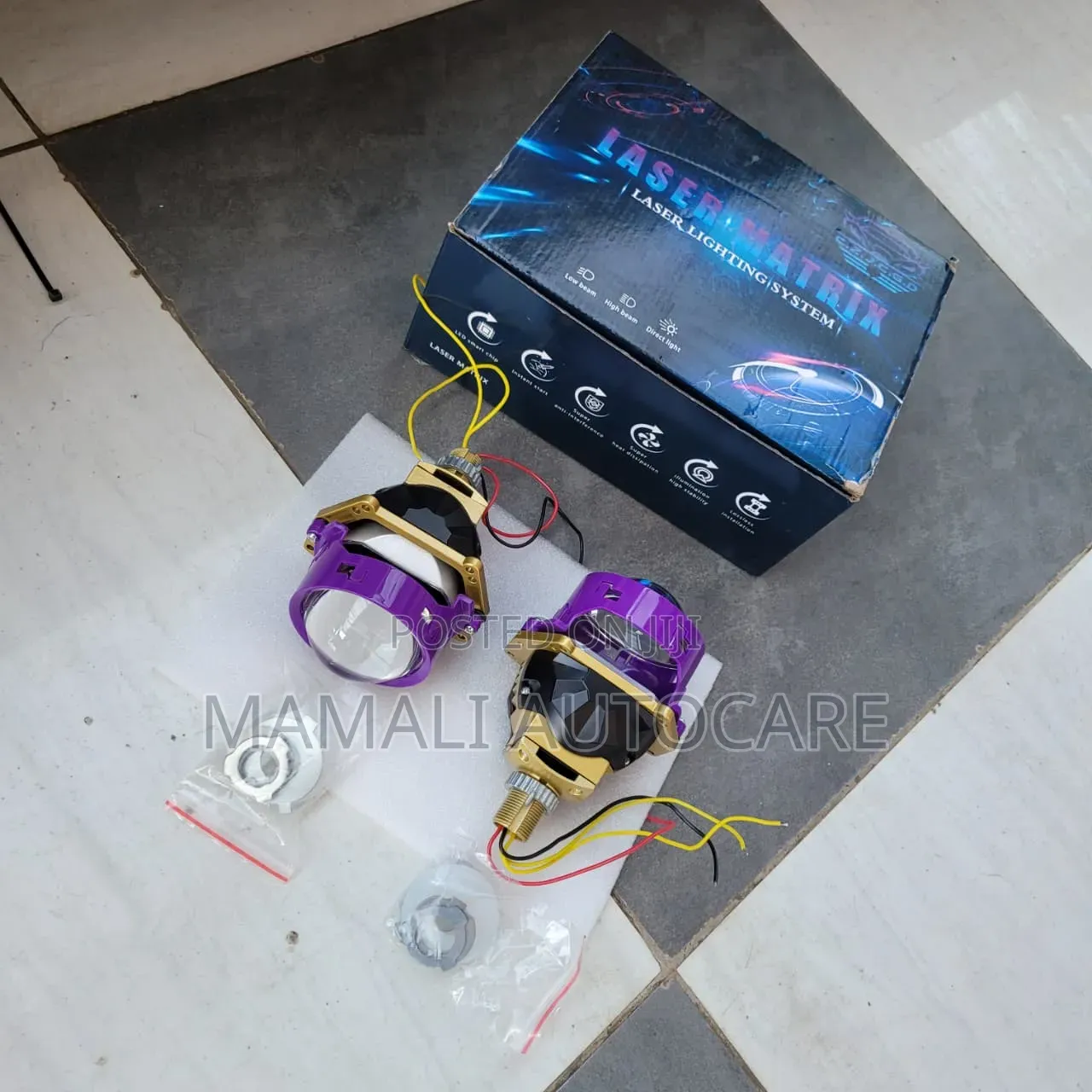 Universal 3" Bi-Led Projector Lens (Without Laser)