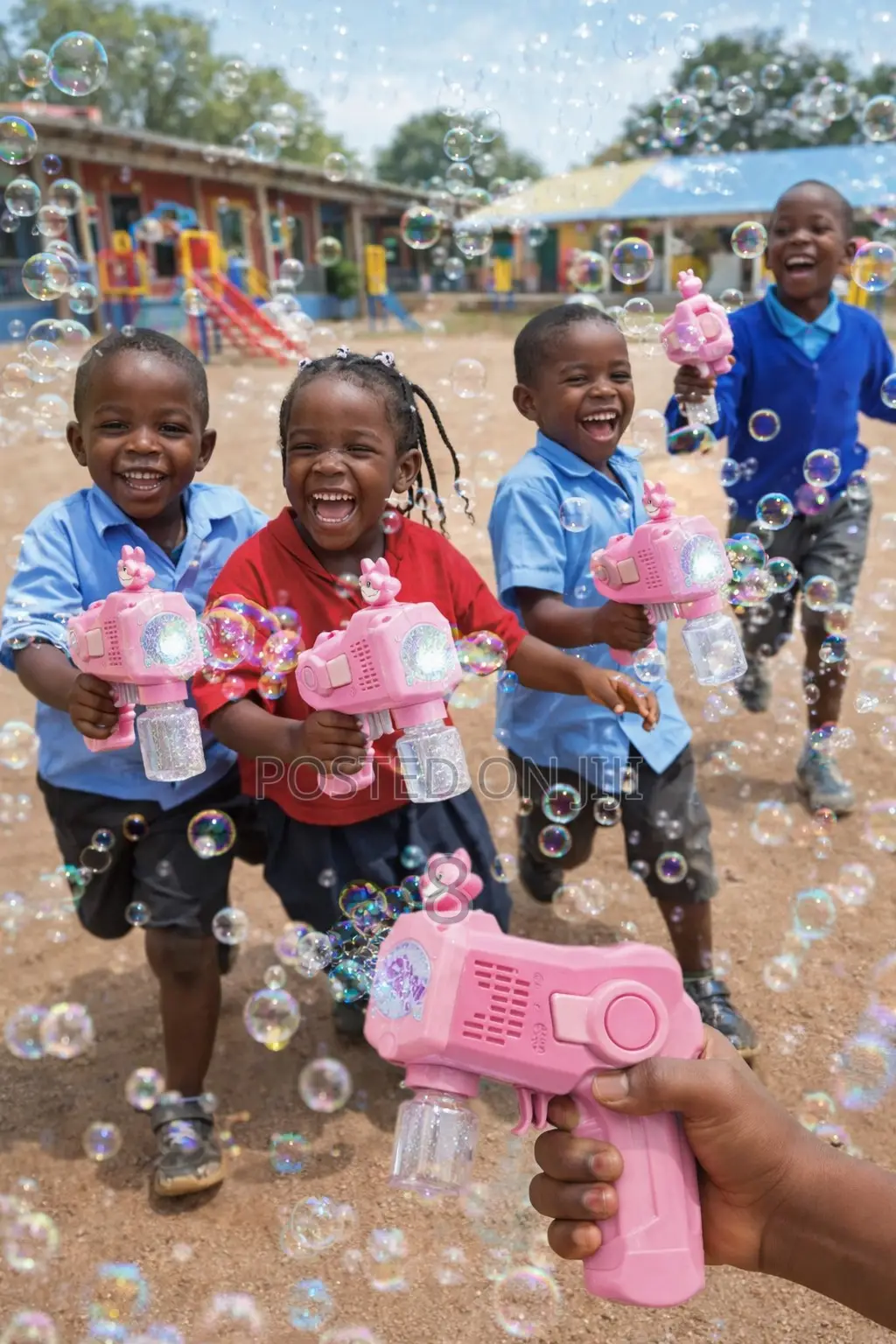 Aquablast Bubble Gun Machine – High Output Bubble Maker