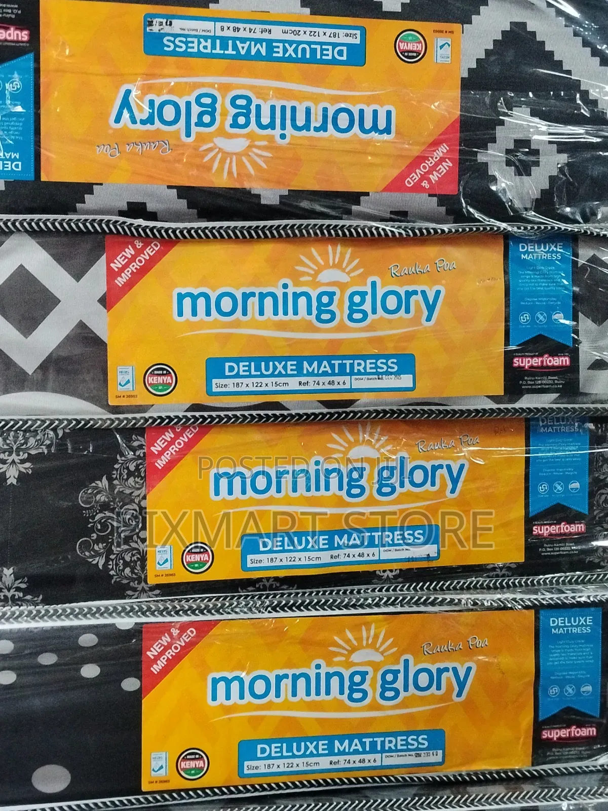 Morning Glory 4×6×8 Quilted Foam Mattress High Density