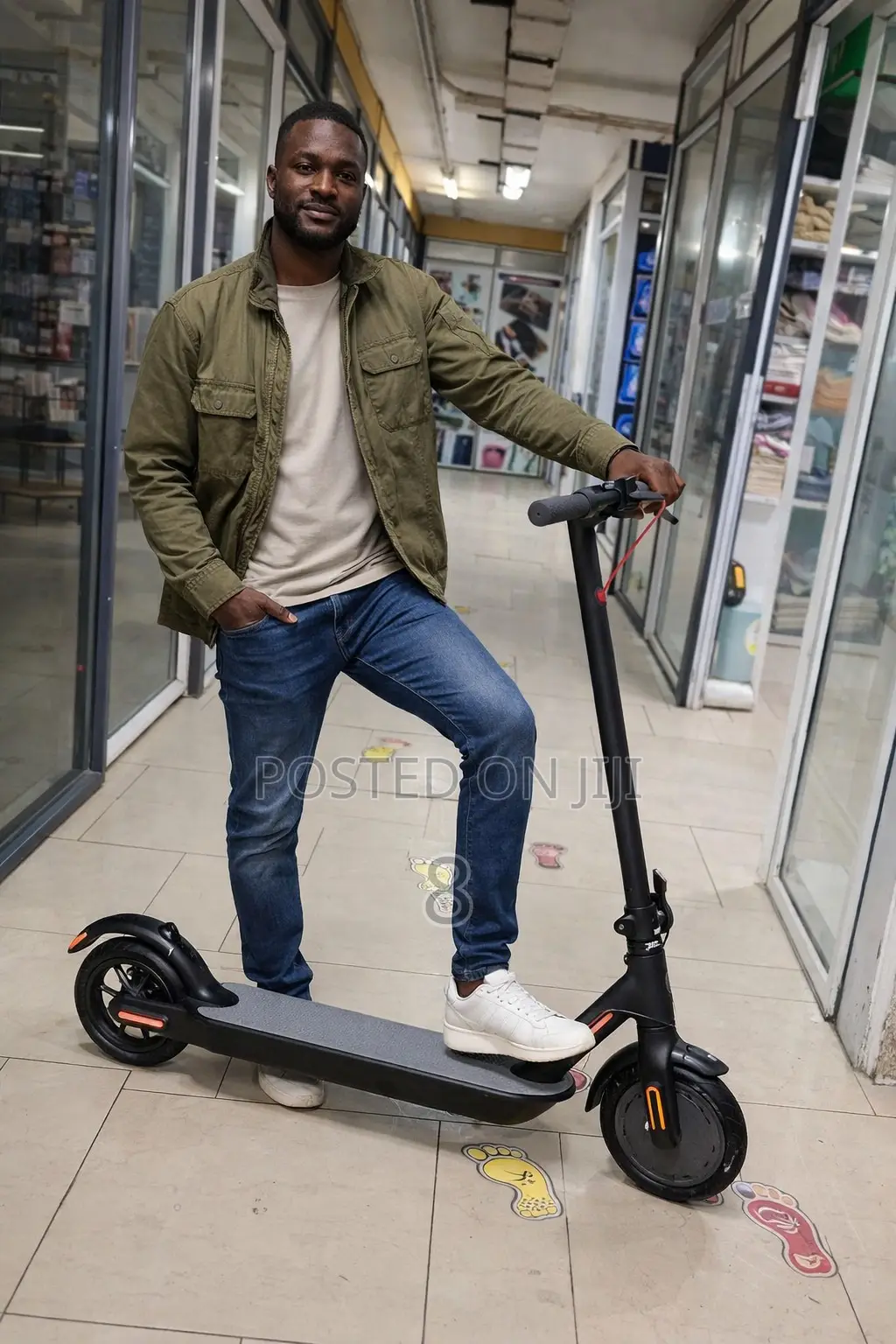 Portable Adult Electric Scooter With Strong Battery