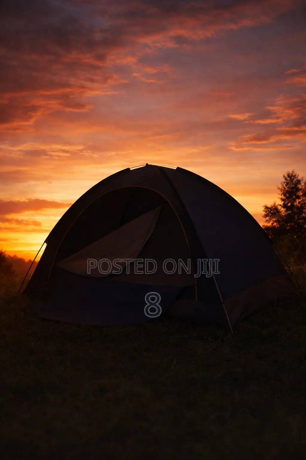 4 Person Tent With Ventilation Windows