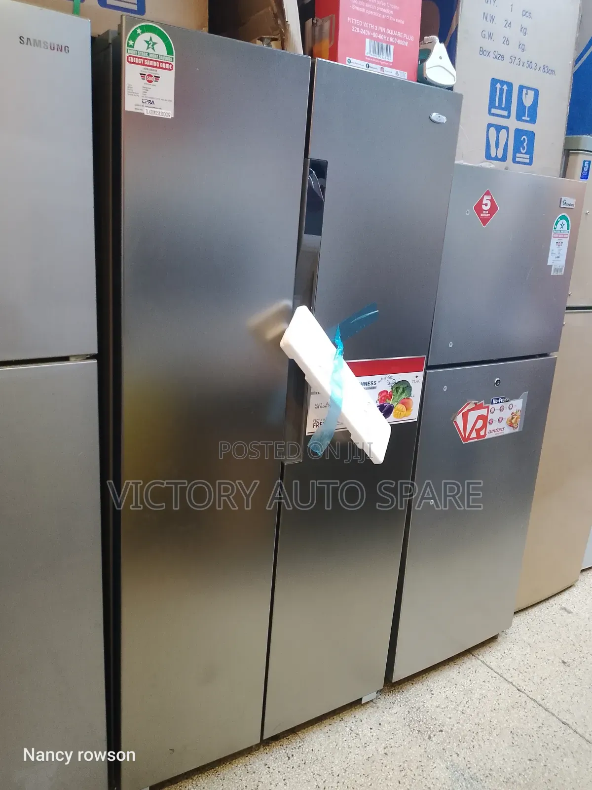 New Twin Door Fridge ( Tlac )