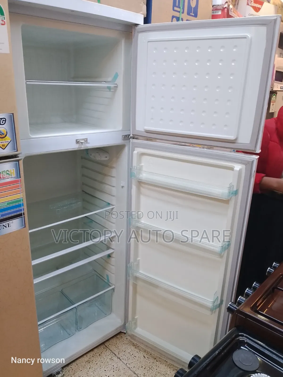 Clean Good Double Door Fridge