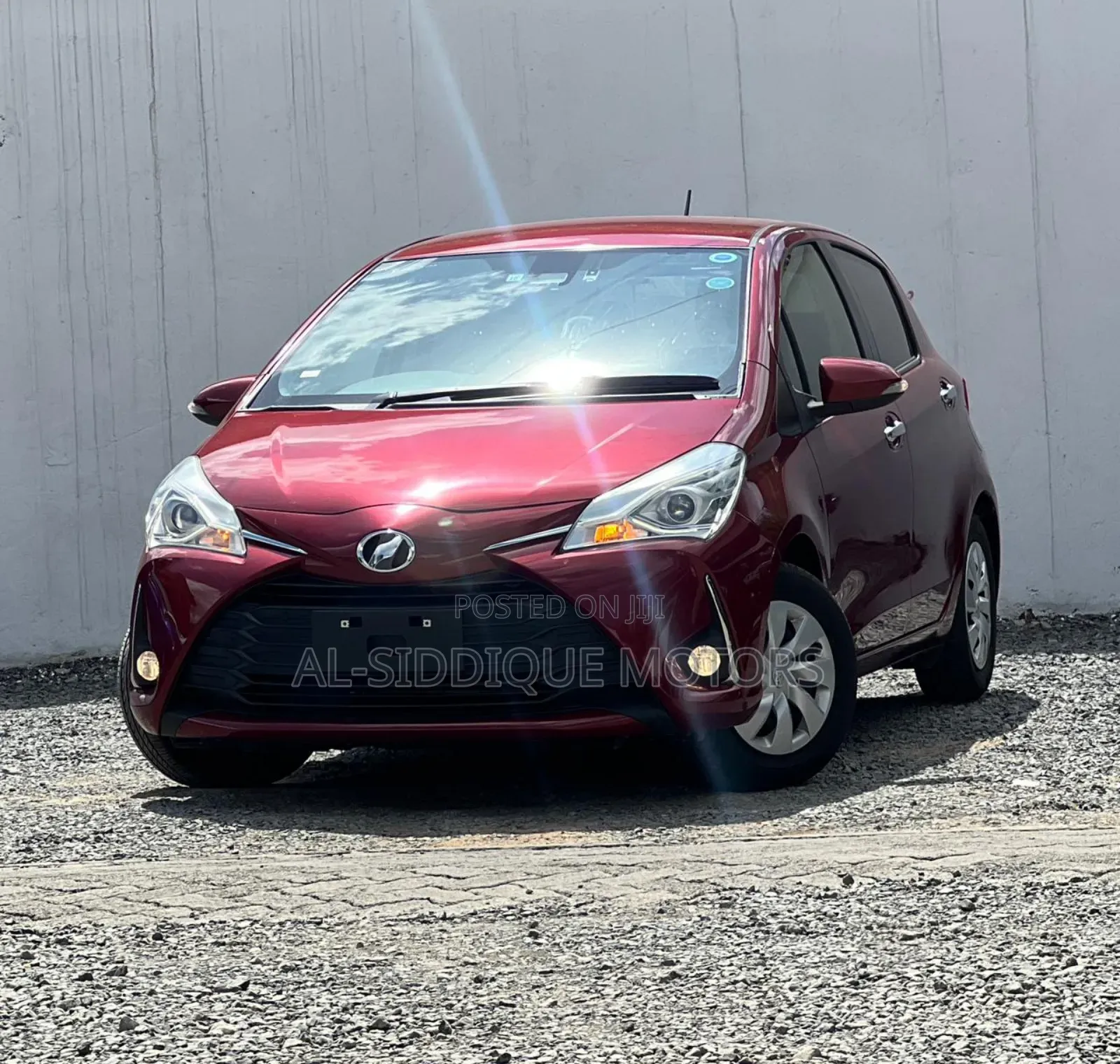 Toyota Vitz 1.5 FWD 5dr 2019 Red