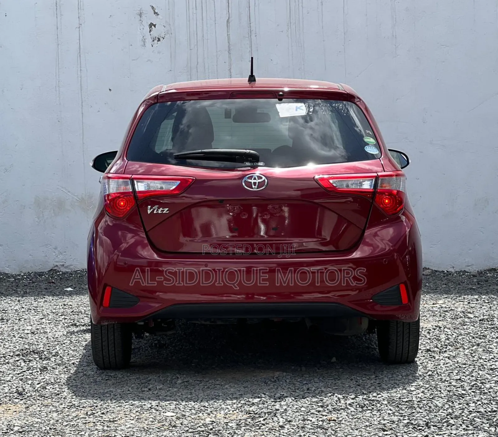 Toyota Vitz 1.5 FWD 5dr 2019 Red