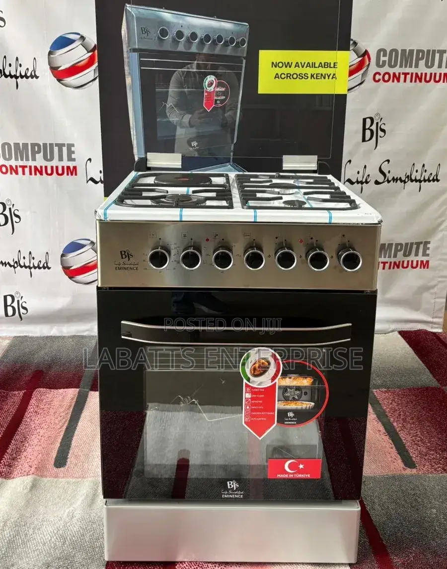 Eminence / Everest Inox 60×60 3 Gas Burner+ 1 Hot Platepremium Cooker