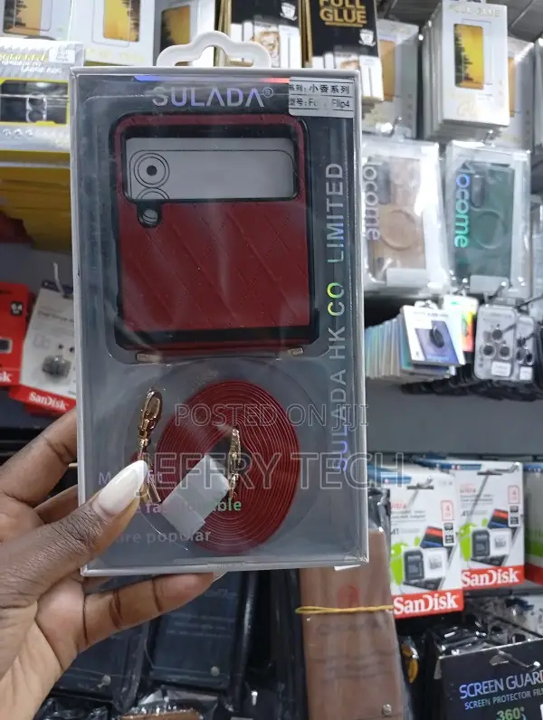 Sulada Hk Protective Case Is Designed for the Samsung Galaxy Z Flip 4.