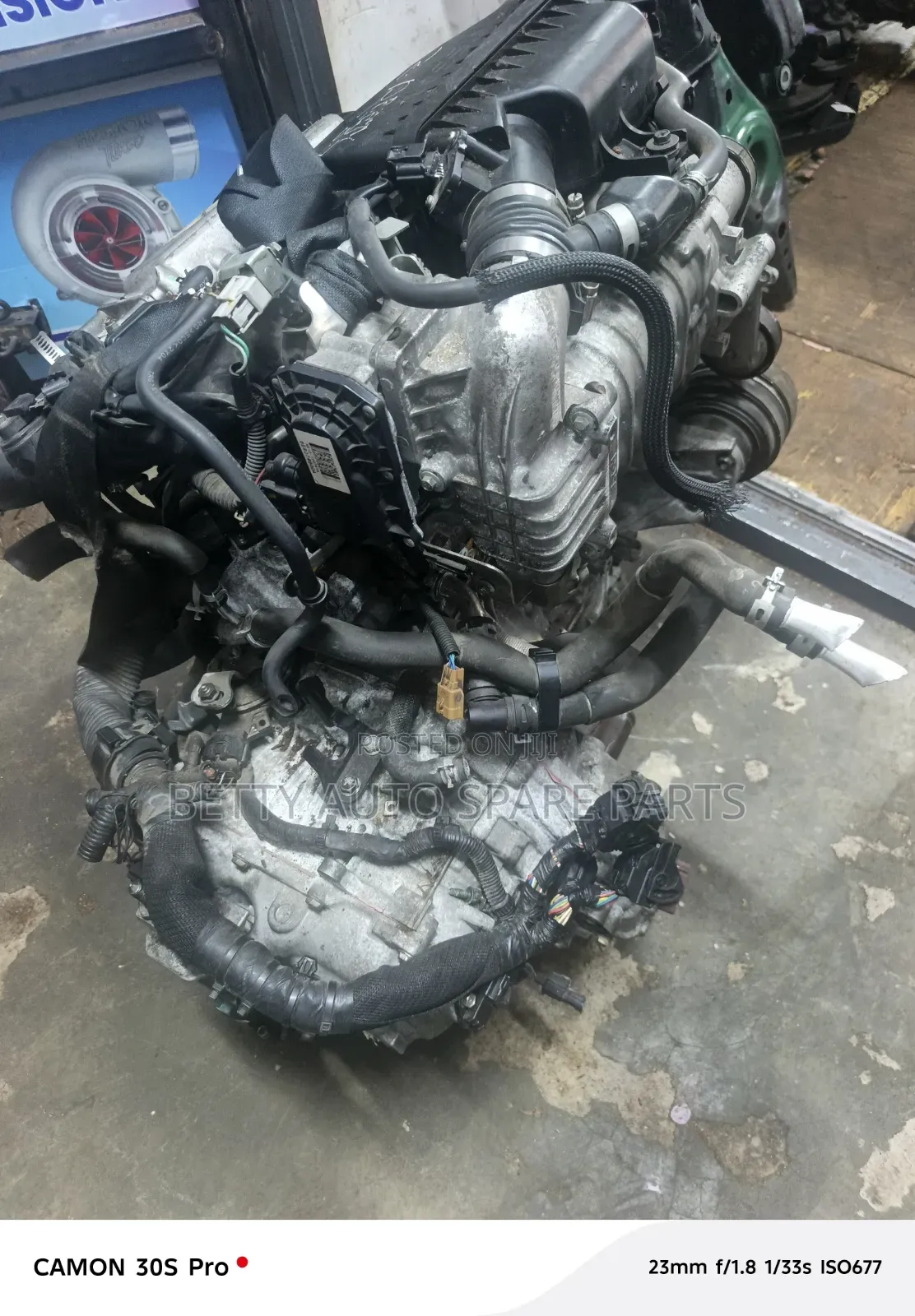 Nissan March Hr12 Complete Engine