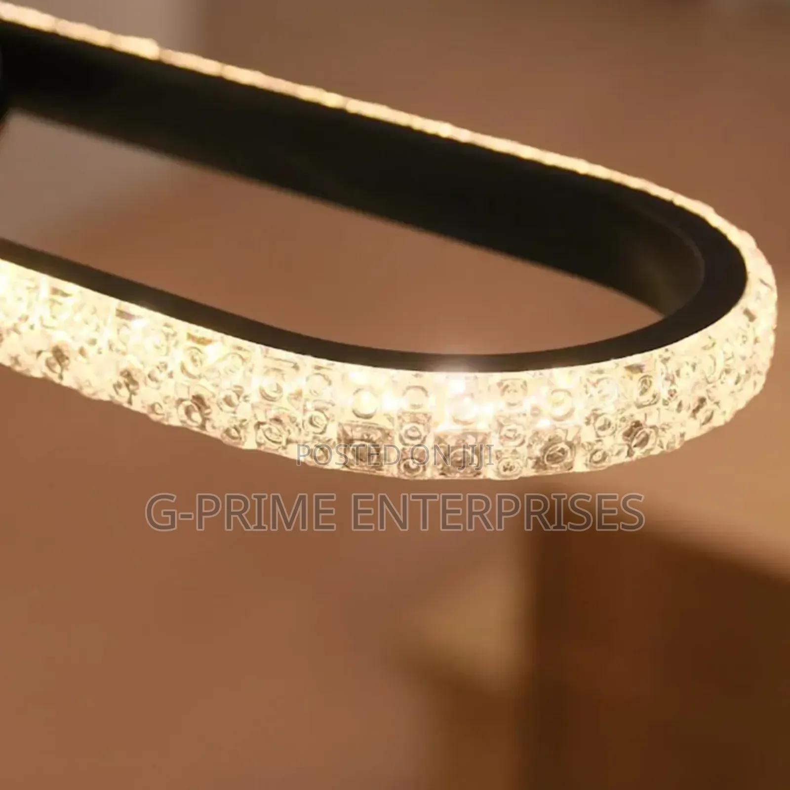 Crystal Linear Globe Chandelier Light