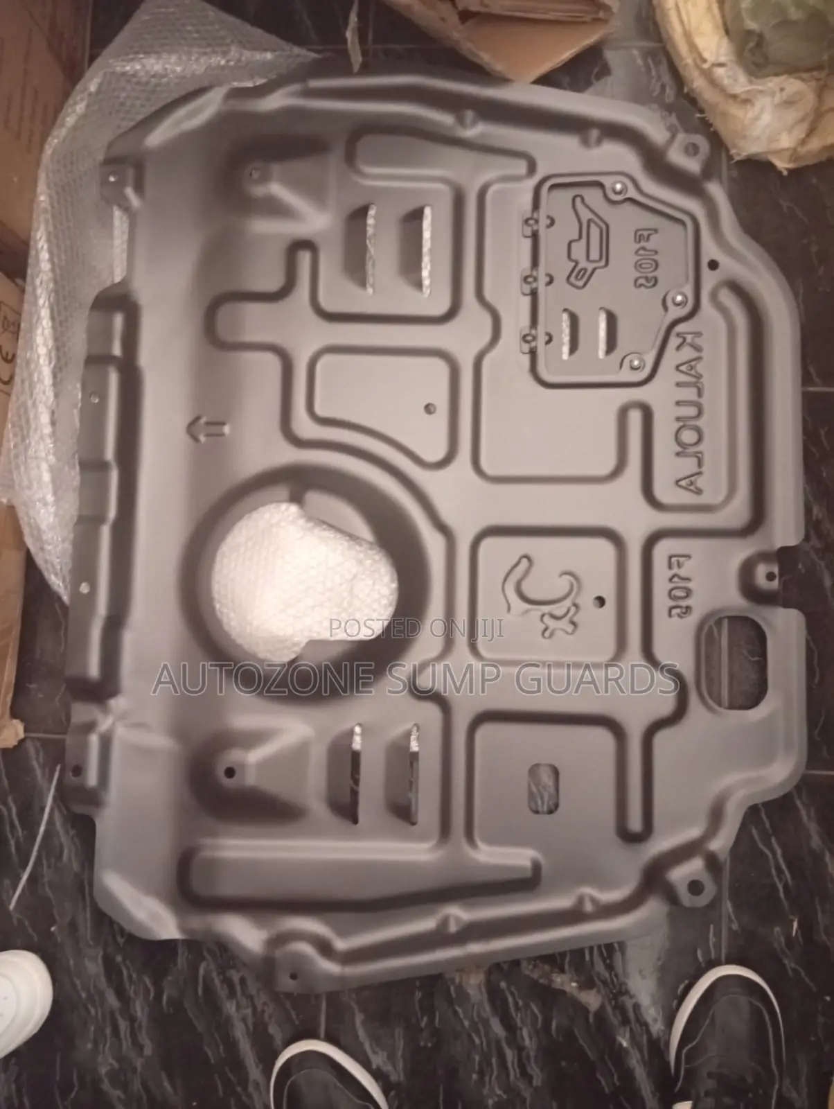 Engine Protection Steel Sump Guard For Toyota Auris / Prius