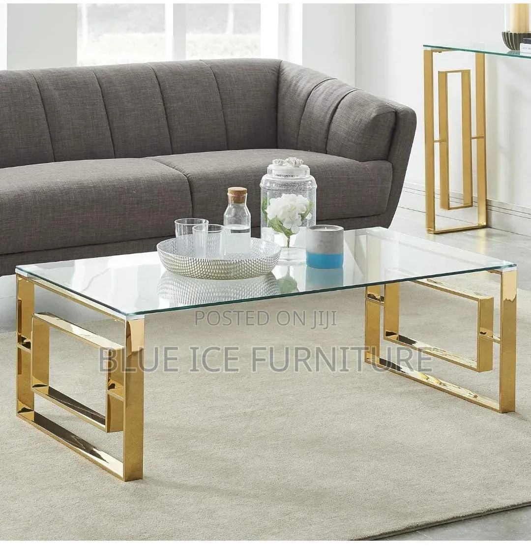 Transparent Glass Coffee Table