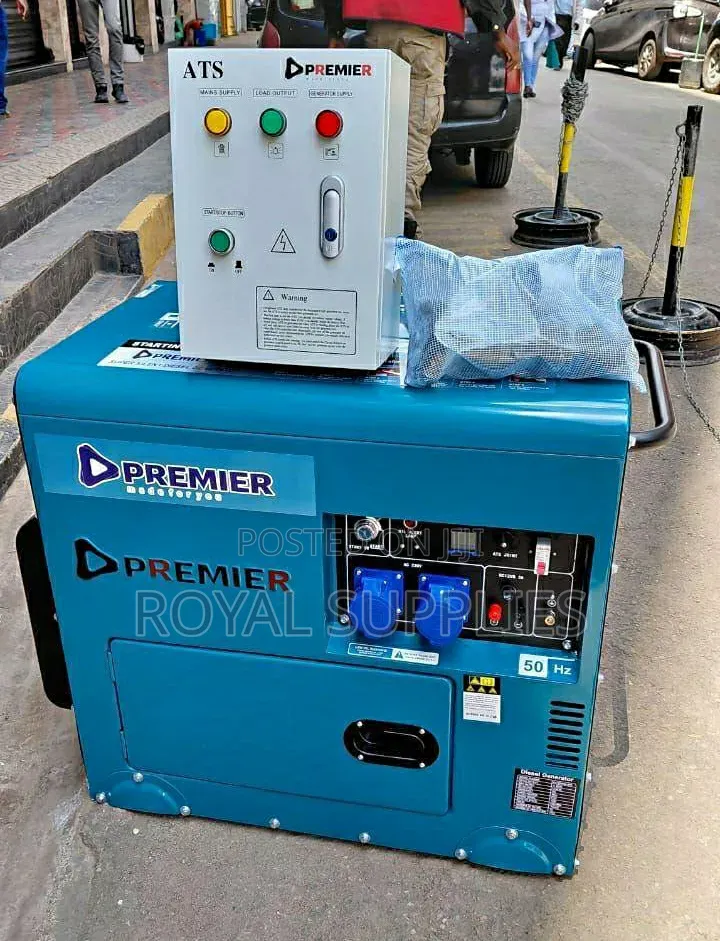 Premier 10kva Silent Diesel Generator With Ats