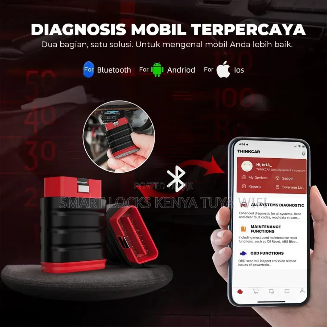 Thinkcar Thinkdiag Mini Bluetooth Obd2 Scanner