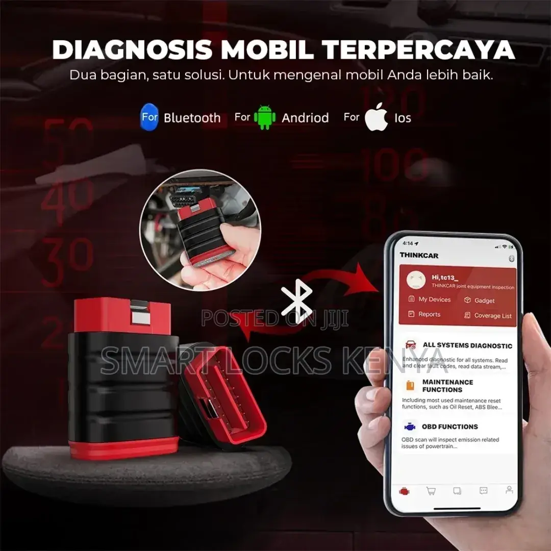 Thinkcar Thinkdiag Mini Bluetooth Obd2 Scanner