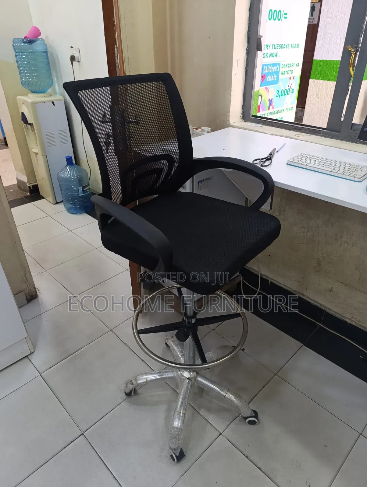 High Midback Headrest Office Chair