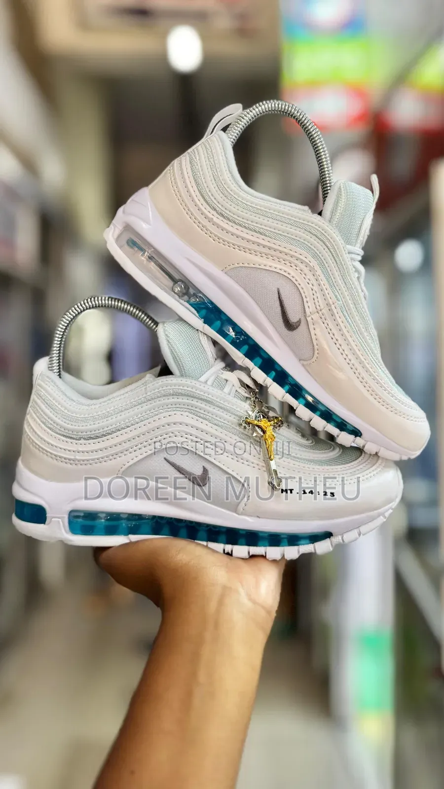 Nike Airmax 97 'Holy Water' Clean Quality (Sizes 37-45)