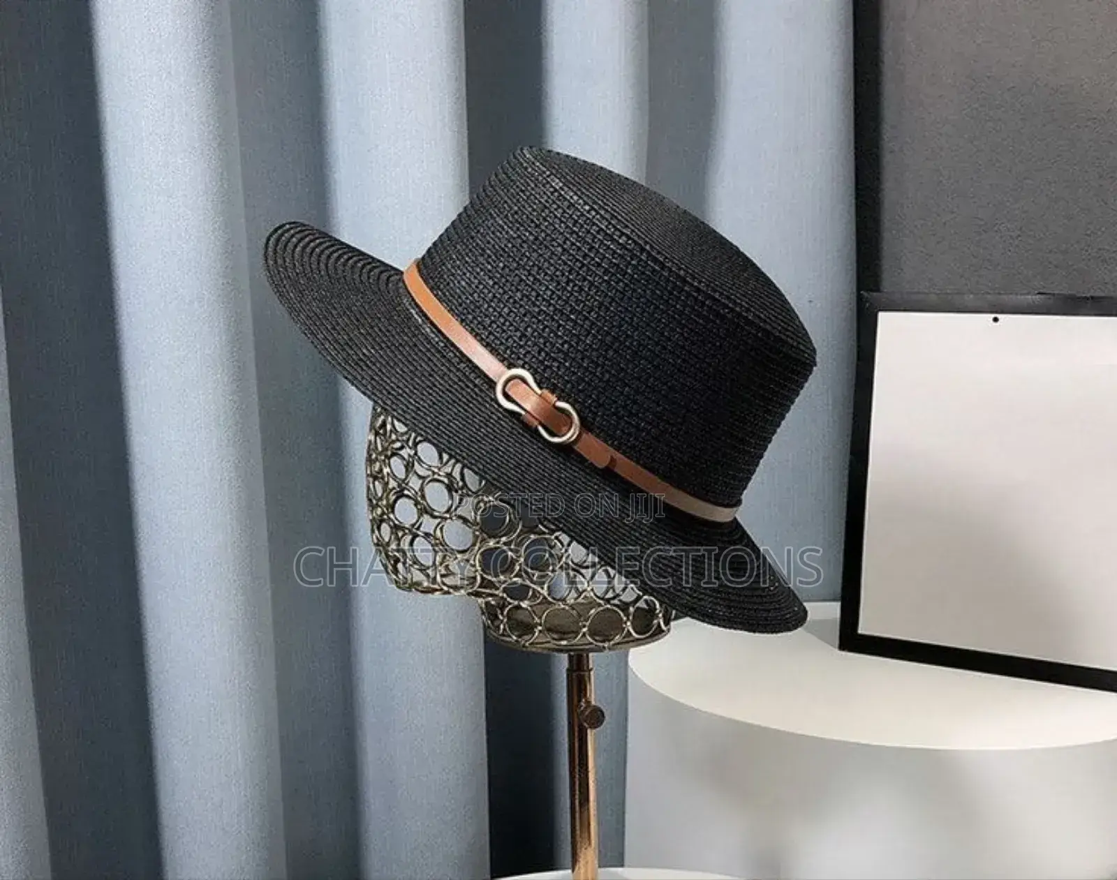 Black Ladies Straw / Summer /Sun Hats