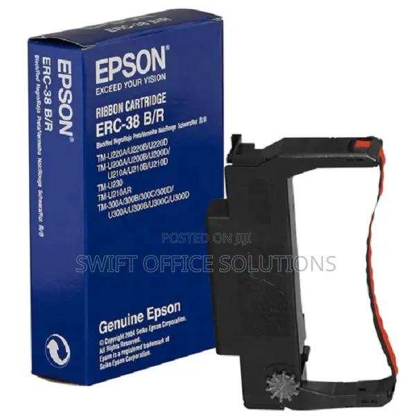 Epson Erc 38 Ribbon Cartridge