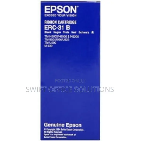 Epson Erc 31 Cartridge Ribbon