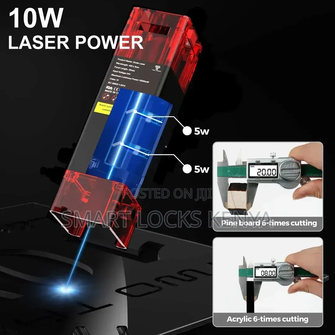 Twotree Tts55 Pro Laser Engraving and Cutting Machine for Wood