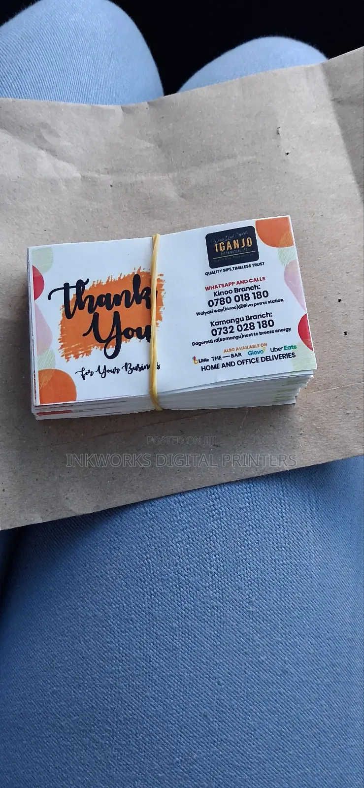 Custom Branding Stickers – Perfect for Packaging Thank You Labels