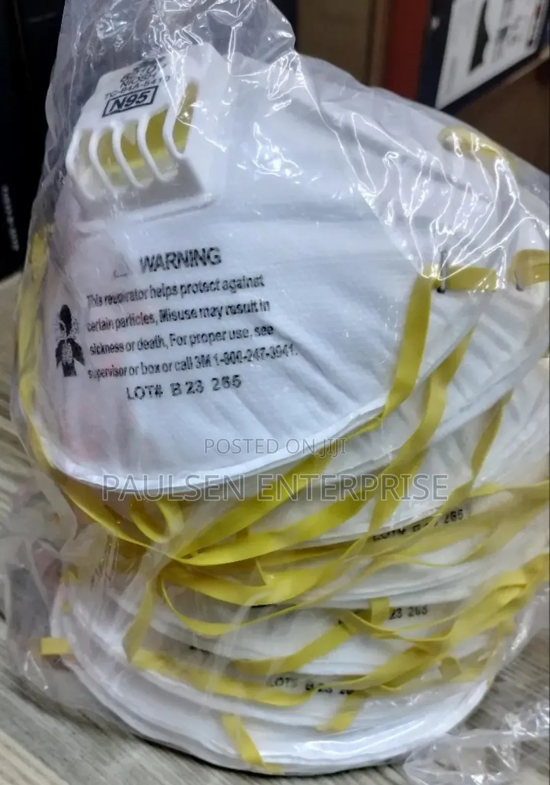 (10pcs) 3m 8210v N95 Disposable Mask