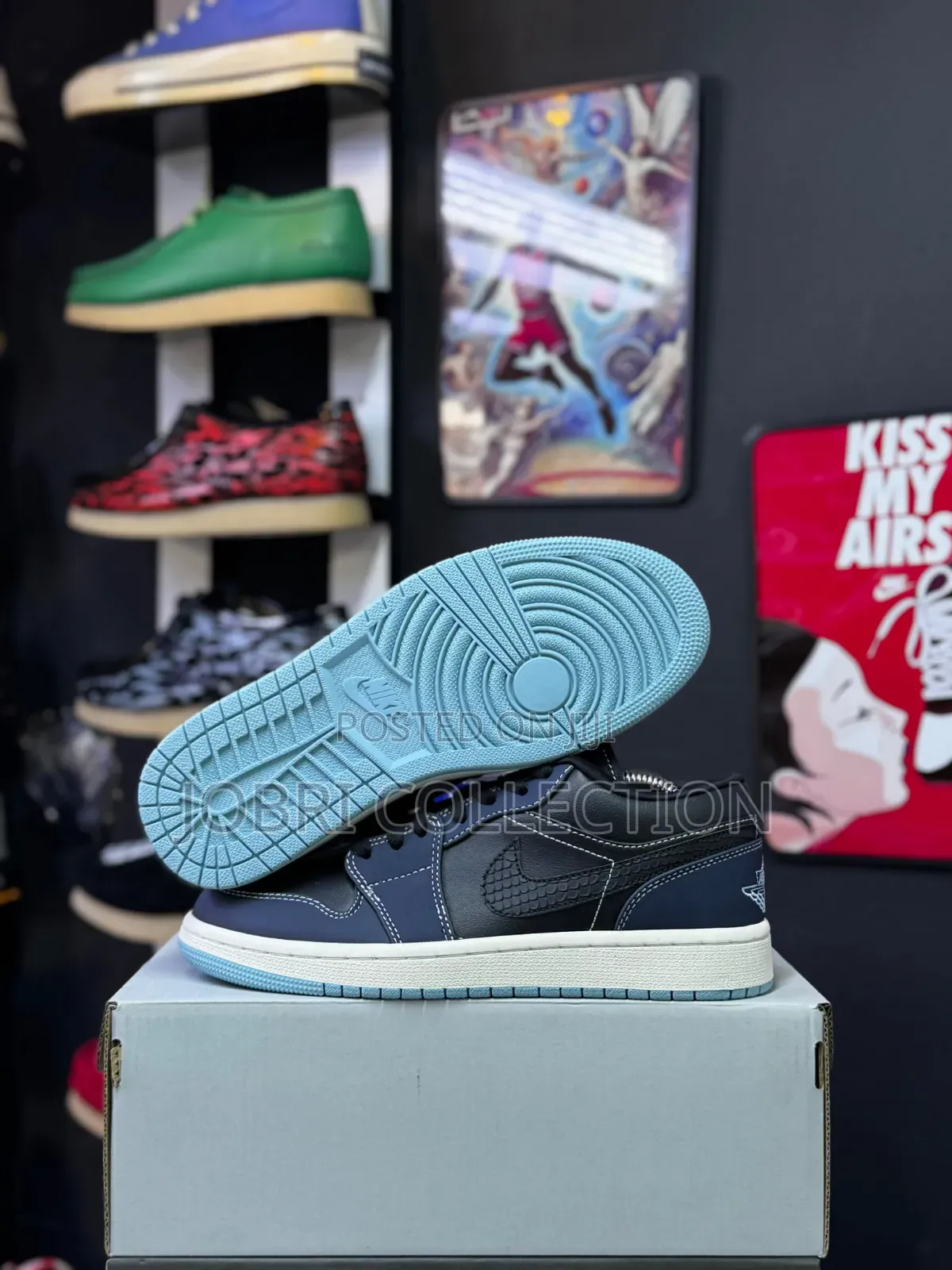 Nike Air Jordan 1 Low ‘Obsidian’ Sneakers