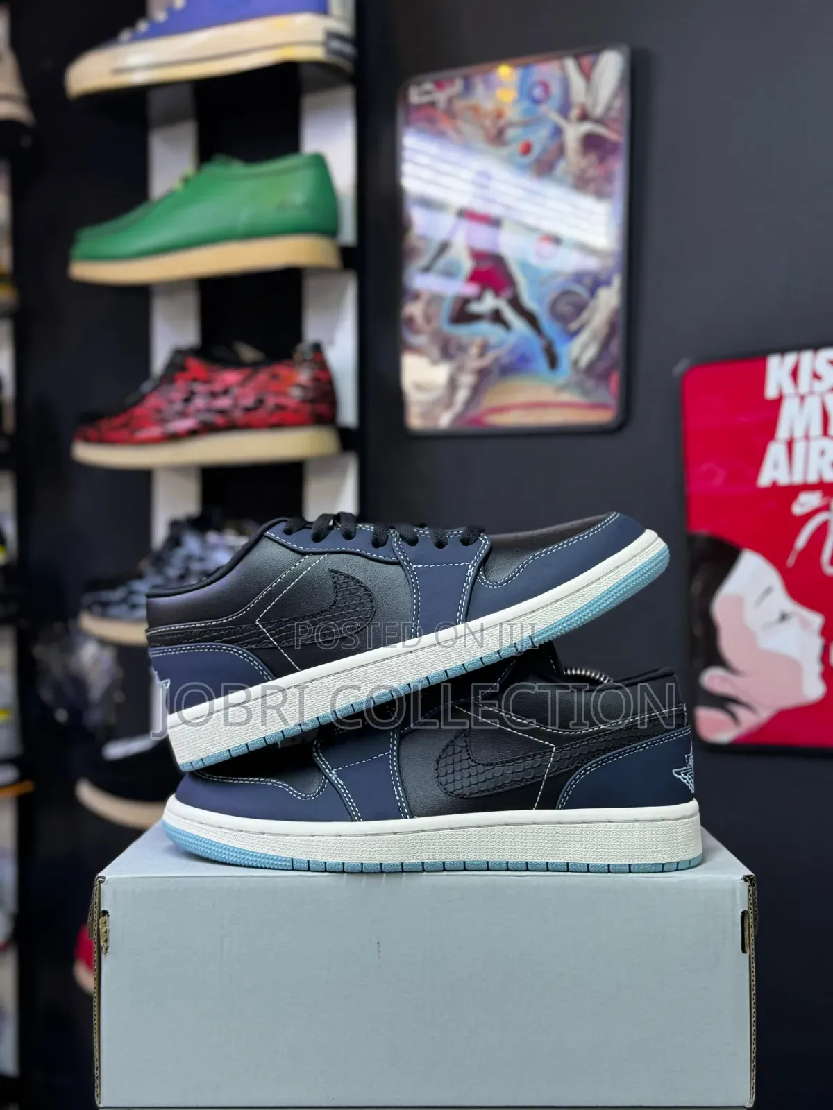 Nike Air Jordan 1 Low ‘Obsidian’ Sneakers