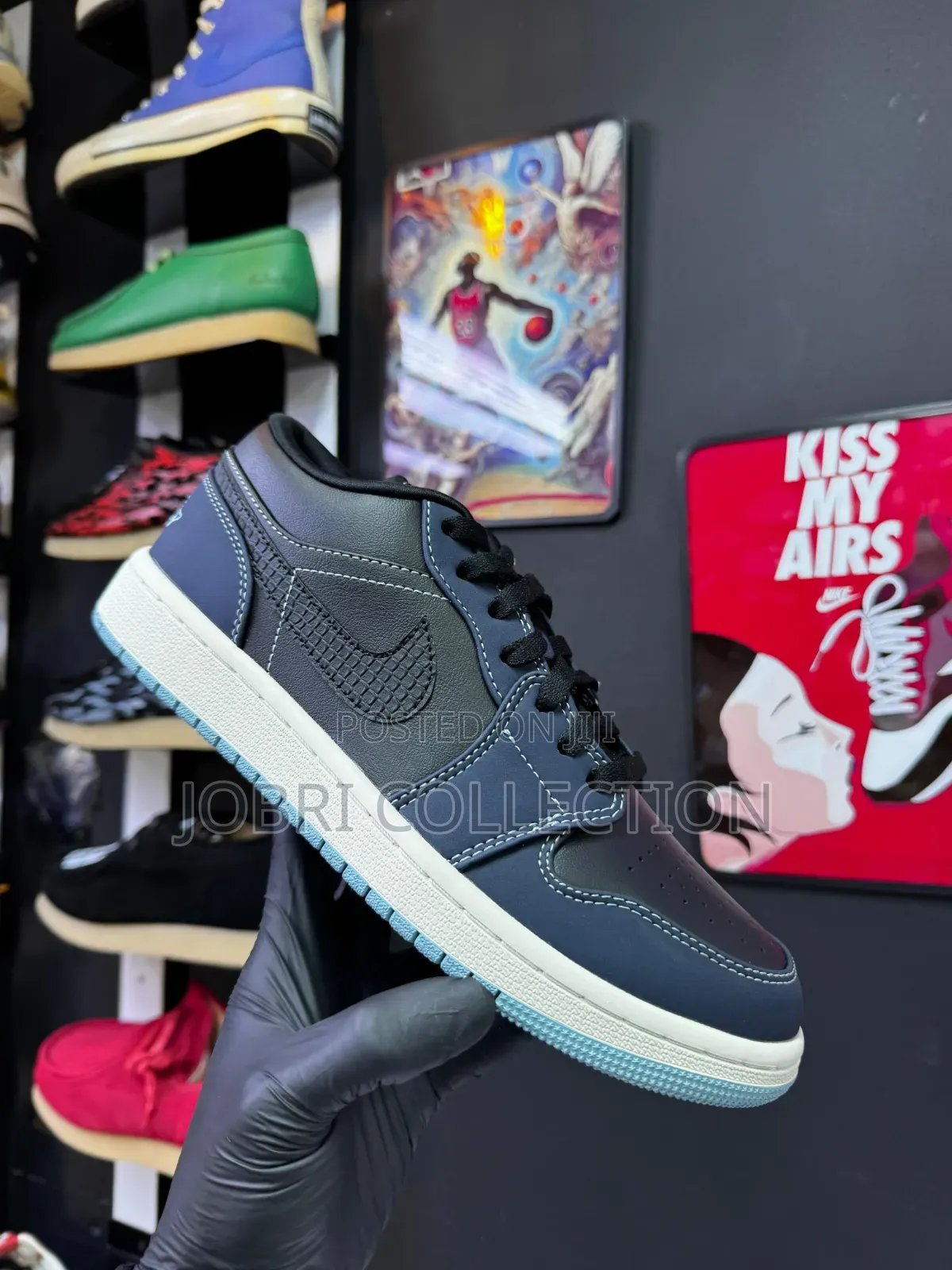 Nike Air Jordan 1 Low ‘Obsidian’ Sneakers