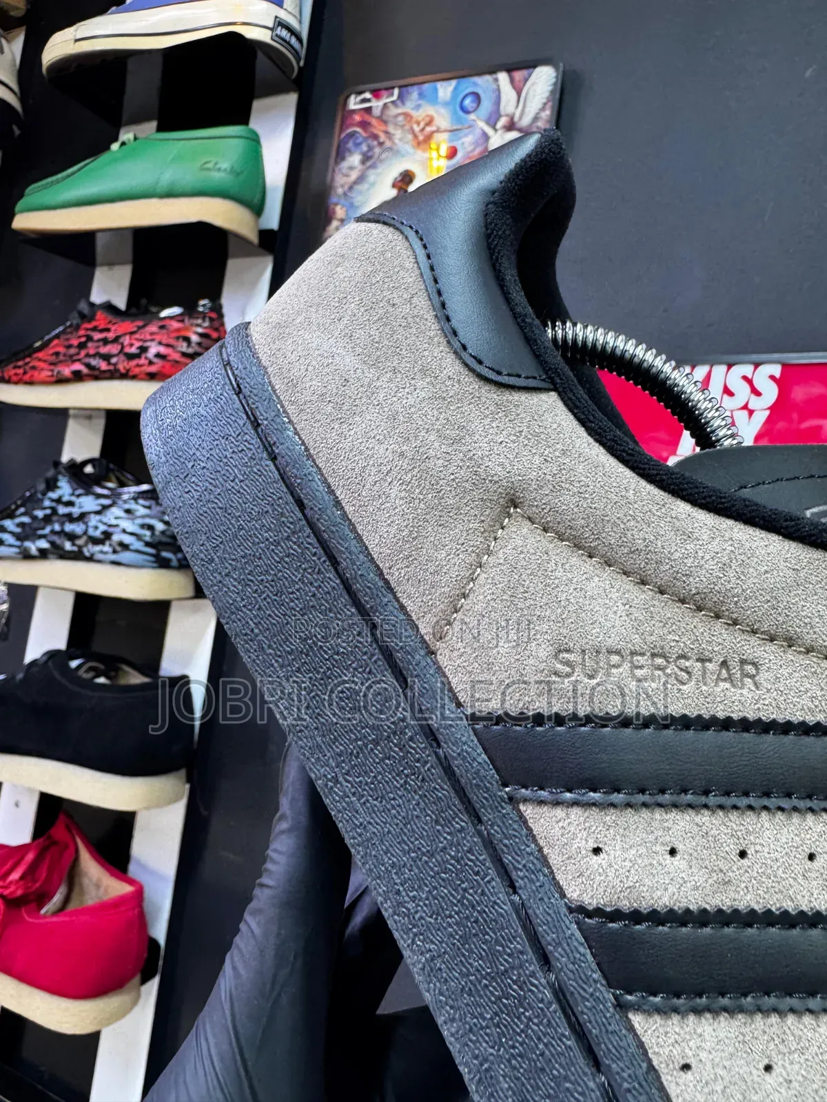 Brown Adidas Superstar Sneakers