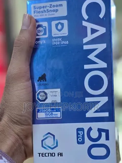New Tecno Camon 50 Pro 256 GB